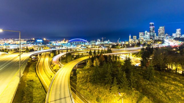 Seattle, Washington roads