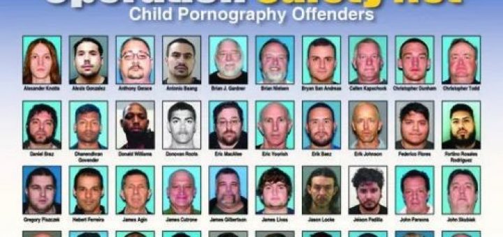 竟然提供4岁女童为性奴 79名儿童性侵嫌犯在新泽西落网_图1-4