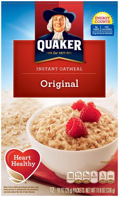Image result for Giant Instant Oatmeal Original Flavor