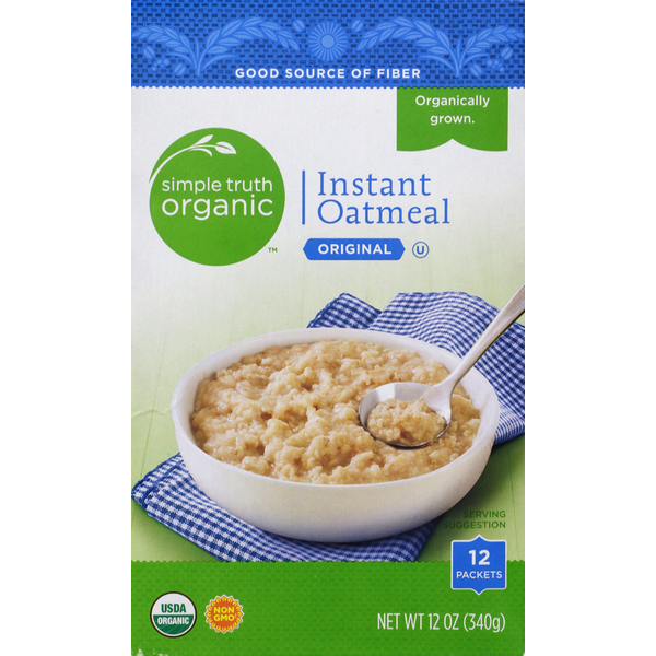 Image result for Simple Truth Organic Instant Oatmeal (Original)
