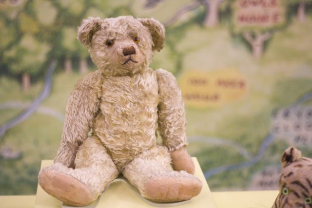 The real Winnie the Pooh is on display at the New York Public Library