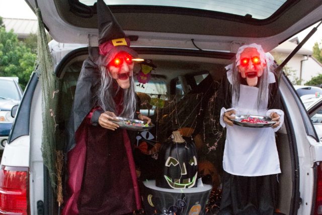 Image result for halloween safety tailgate