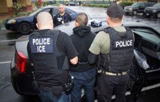 Image result for ice new jersey arrest