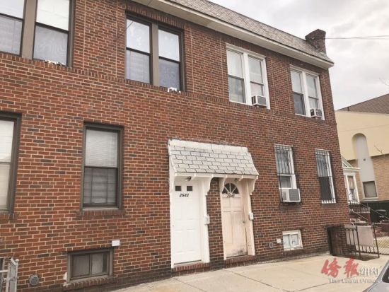 死者潘富晖生前工作忙碌时就住在餐馆附近的临时住处。