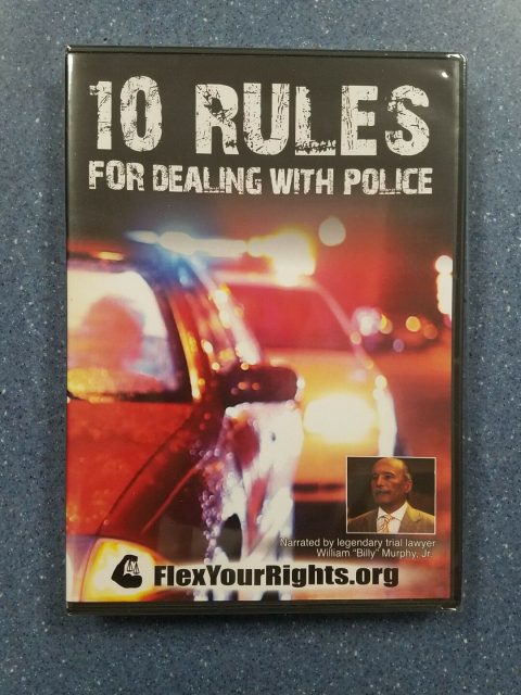 Image result for 10 Rules for Dealing with Police