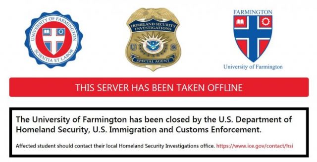 又玩儿阴招!美国移民局成立假大学为的就是...... 又玩儿阴招!美国移民局成立假大学为的就是......