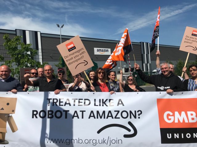 Image result for amazon worker union