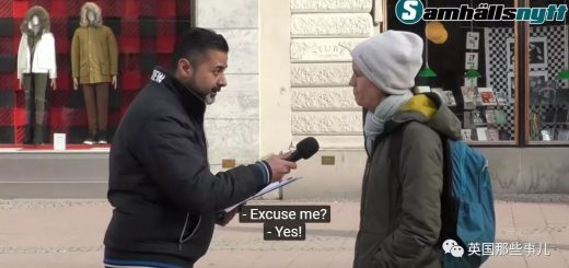 瑞典街头,每个人都愿接受难民!当难民站到他们面前,画风全变了!