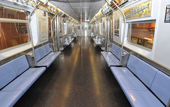 Image result for e new york subway empty car