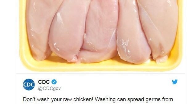 生鸡肉不能洗!CDC发提醒 这样处理食用才更安全