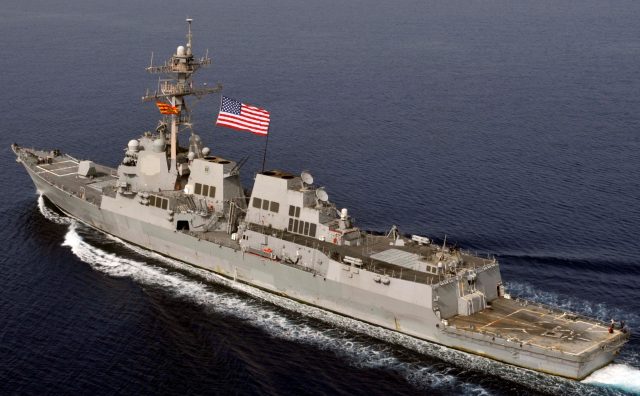 Image result for Arleigh Burke-class guided missile destroyer USS Jason Dunham