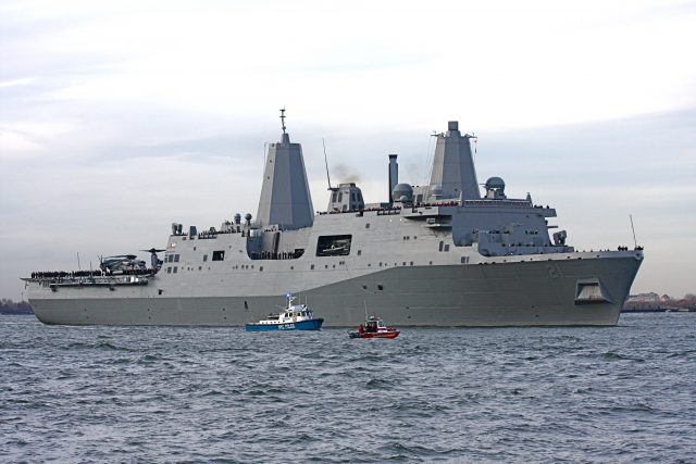 Image result for San Antonio-class amphibious transport dock USS New York