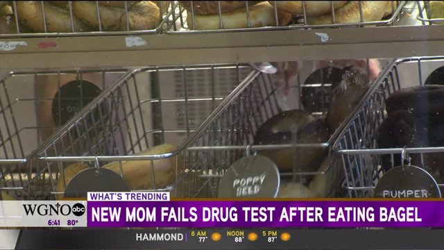 Image result for mom fails drug test bagel
