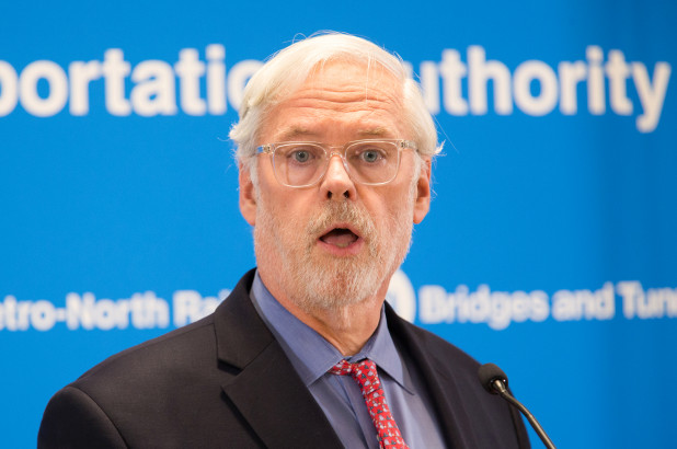 MTA President and CEO Patrick Foye