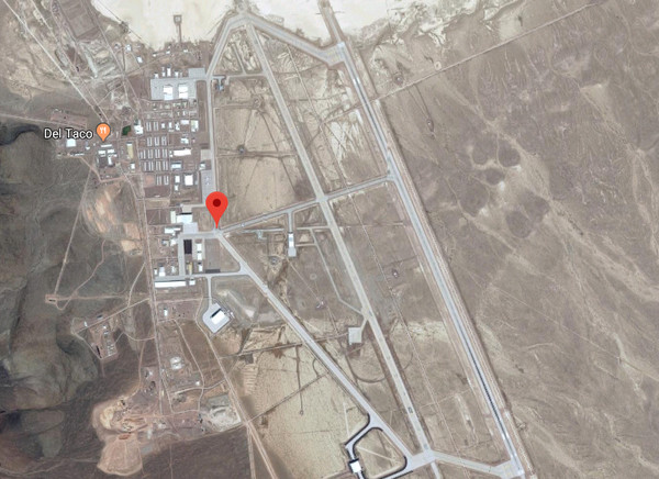 ▲位于美国内华达州(State of Nevada)的51区(Area 51)空军基地。(图/翻摄自Google Map)
