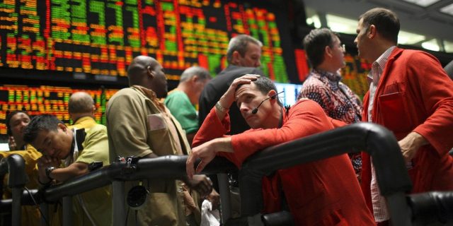 Image result for stock market people scary