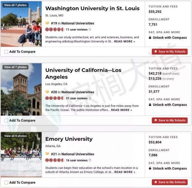 新!2020 U.S. News美国大学排名!多校逆袭,Top 30变化明显 新!2020 U.S. News美国大学排名!多校逆袭,Top 30变化明显