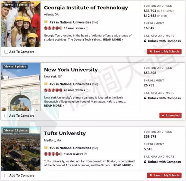 新!2020 U.S. News美国大学排名!多校逆袭,Top 30变化明显 新!2020 U.S. News美国大学排名!多校逆袭,Top 30变化明显