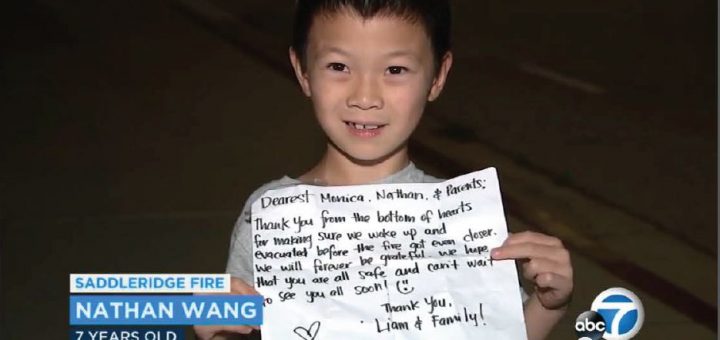 7岁男孩火灾救6条命,今天美国人都为中国儿童肃然起敬