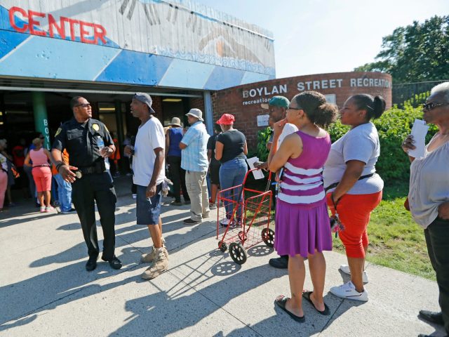 Newark bottled water line