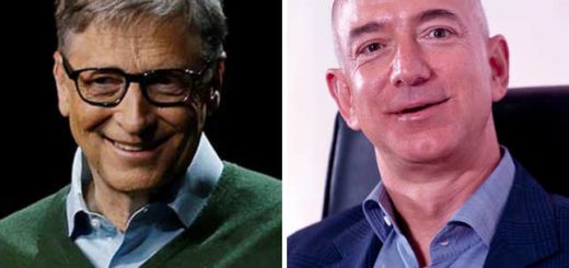 Image result for 杰夫•贝索斯 比尔•盖茨