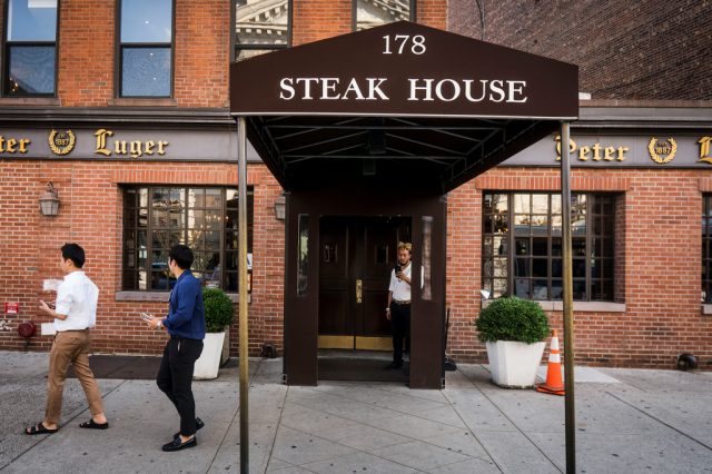 Image result for peter luger new york times