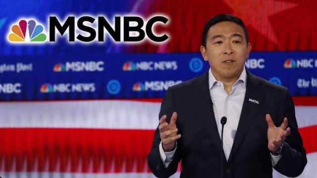 Image result for Sign on the Letter to MSNBC about Its Unfair Coverage of Andrew Yang