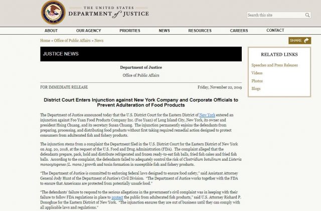 40年纽约华人食品厂 因掺假、不卫生收禁令_图1-1
