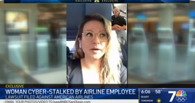 乘飞机收到系列神秘短信 加州女子：像在公共场所赤裸着