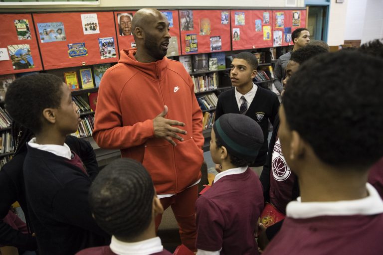 Image result for kobe bryant charity kids