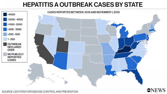 Image result for NJ Hepatitis A Outbreak Expands