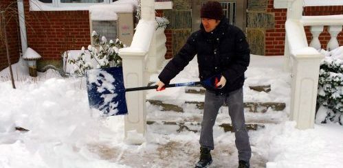 Image result for 纽约 铲雪