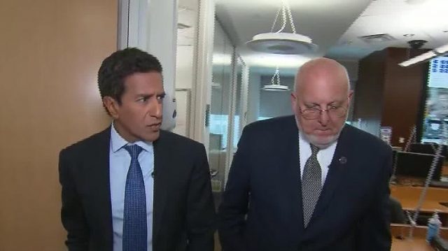 Image result for Robert Redfield cnn coronavirus flu