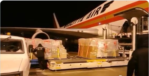 1亿美金,17.8吨物资,美国是目前全世界提供捐助最多的国家