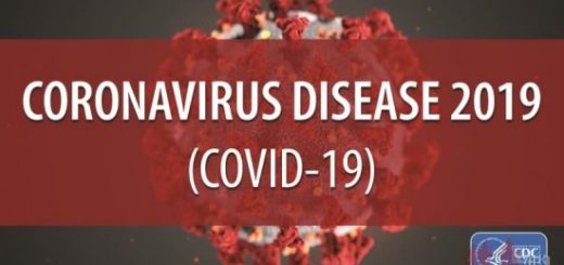 疾病控制与预防中心发布的新冠病毒防控海报。（取自疾病控制与预防中心推特）