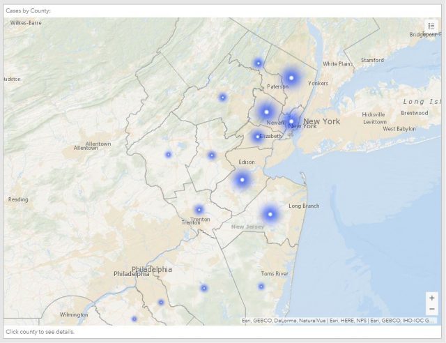 一张图掌握新泽西新冠病毒最新分布数据_图1-2