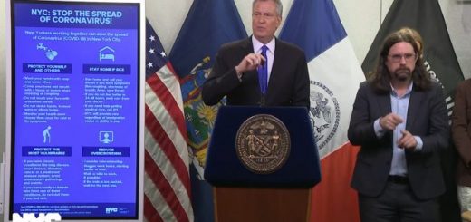 纽约市累计确诊20例新冠肺炎患者 白思豪:暂无计划取消公共活动