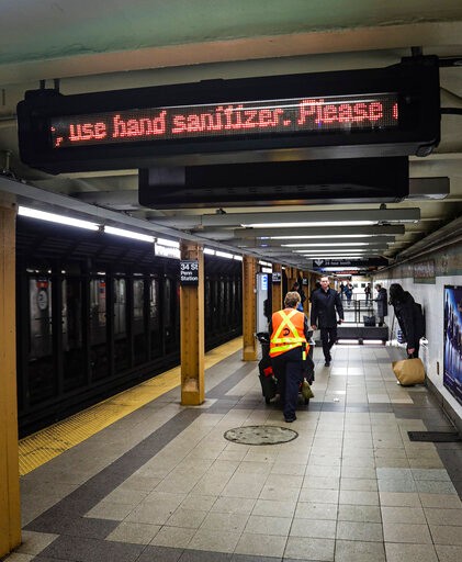 纽约MTA至少23名员工确诊 州长坚称疫情期间公交不断_图1-1