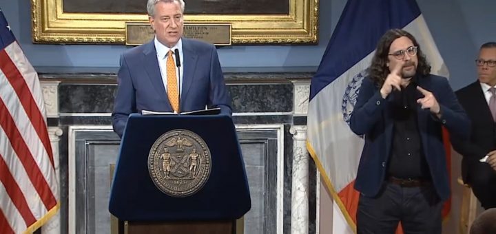 纽约市5死 市长宣布3/16-4/20公校关闭_图1-2