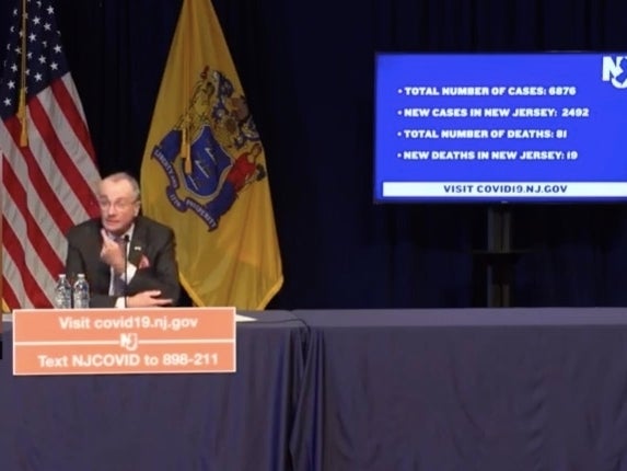 NJ \\\\'Major Disaster\\\\' Area: 2,492 New Coronavirus Cases, 19 Deaths
