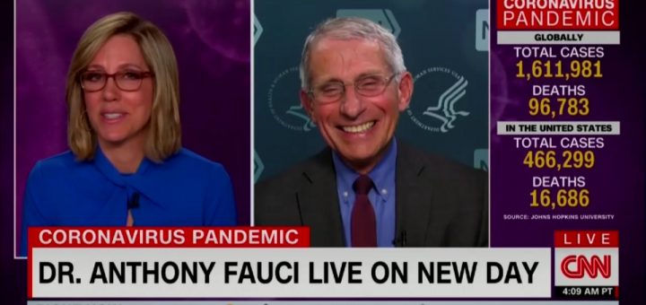 CNN's Alisyn Camerota Asks Dr. Anthony Fauci the Burning Question ...