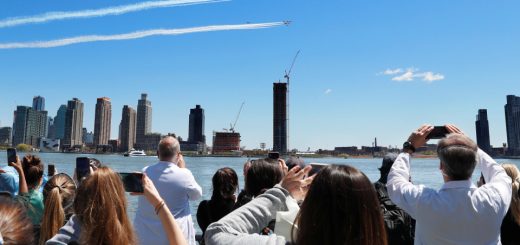 Frontline virus workers given flyover tribute by Blue Angels and ...