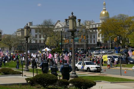 Murphy coronavirus protest