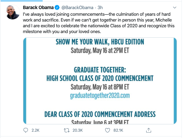 存好这份时间表！奥巴马将网络直播毕业典礼致辞_图1-4