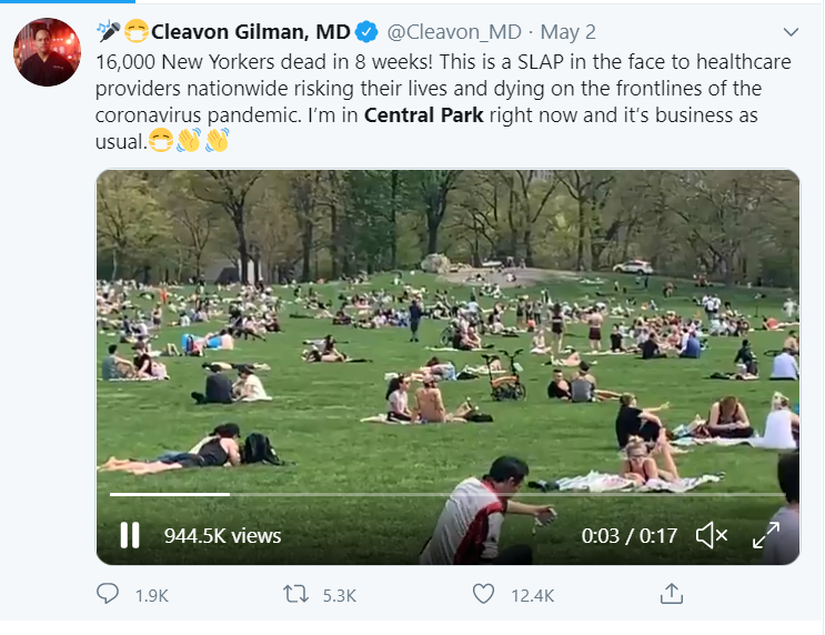 争议再起！纽约客未遵守社交距离 竟被这样按倒在地_图1-3