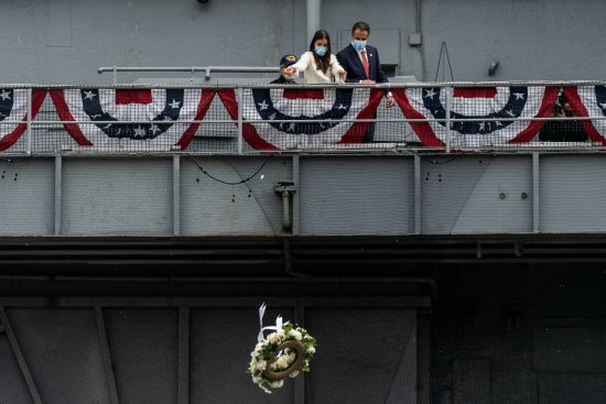 州长葛谟通报疫情。（州长办公室图）