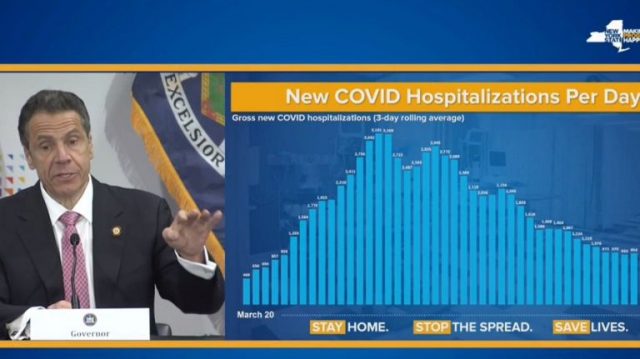 Gov. Andrew M. Cuomo reported progress Wednesday in