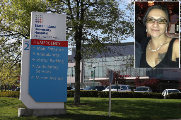 Staten Island University Hospital North, Nurse Danielle Conti (inset)