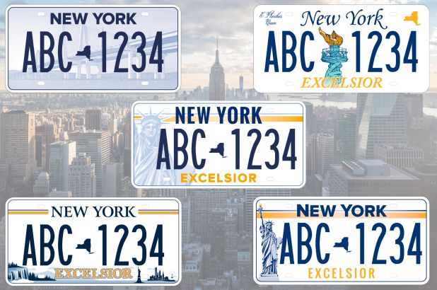 NY picks new Mario Cuomo-less license-plate design