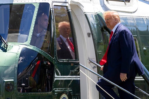 川普本周末飞新州是否会遵守"隔离令"? 白宫:总统非平民 川普本周末飞新州是否会遵守"隔离令"? 白宫:总统非平民_图1-1